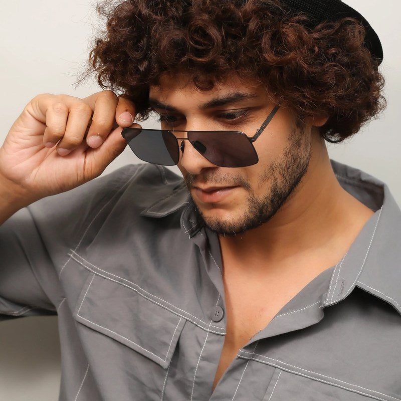 Grey designer sunglasses — Hashtag Eyewears