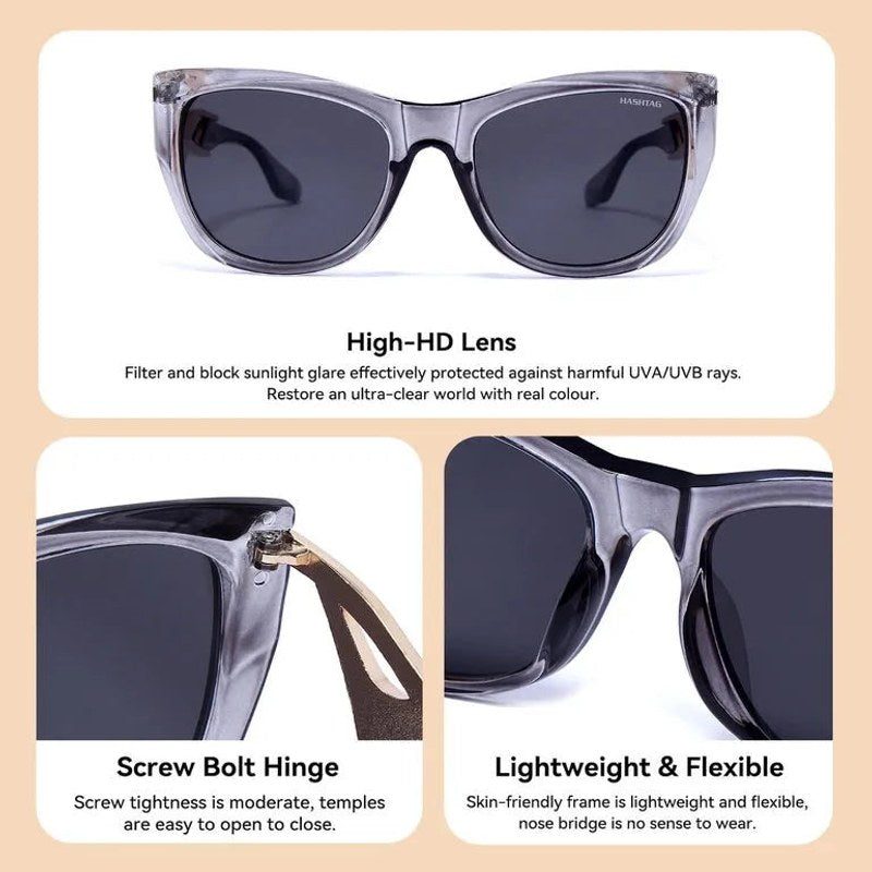 Vail Gradient Brown and Havana Medium Full Rim Shield Sunglasses for Women — Hashtag Eyewears