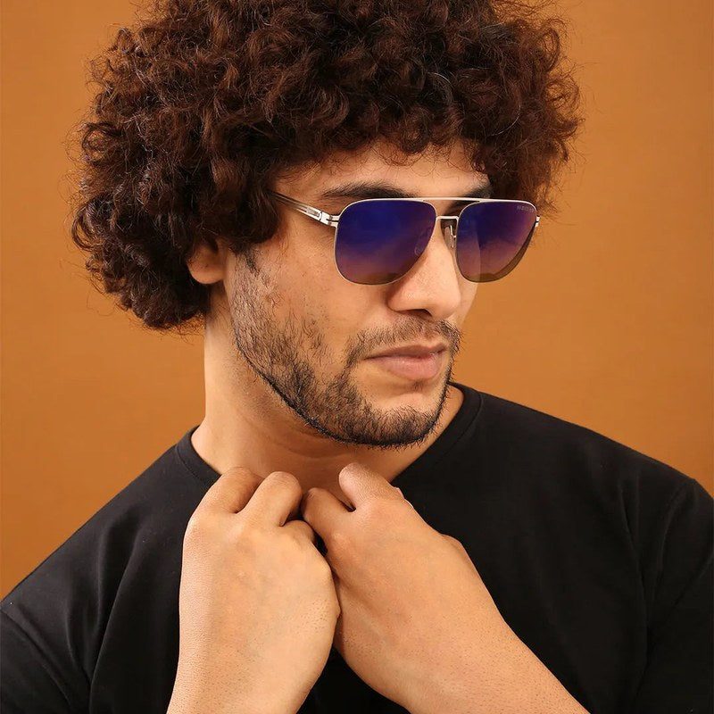 Silver designer sunglasses — Hashtag Eyewears