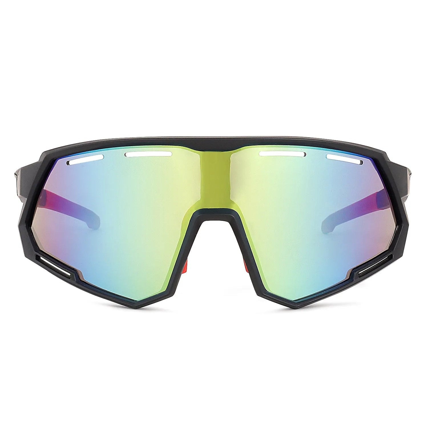 Myrion sports sunglass for men in Black Red