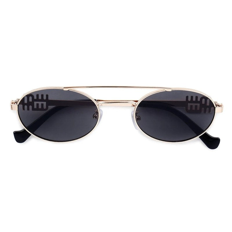 Gold designer sunglasses — Hashtag Eyewears