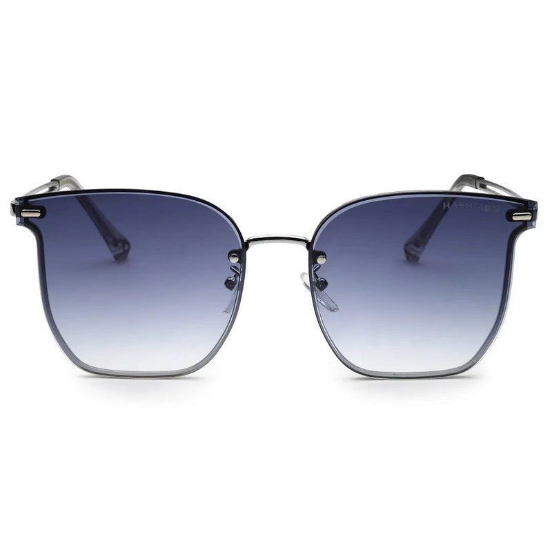 Arionis Gradient Black Oversized Full Rim Wayfarer Sunglasses for Women — Hashtag Eyewears