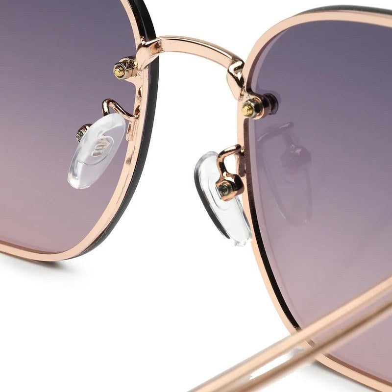 Arionis Gradient Blue & Pink Oversized Full Rim Wayfarer Sunglasses for Women — Hashtag Eyewears