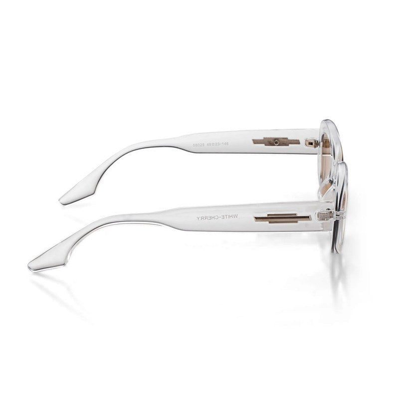 Aura Transparent-Water Colour Medium Full Rim Oval Sunglasses for Men & Women HASHTAG X WHITECHERRY — Hashtag Eyewears
