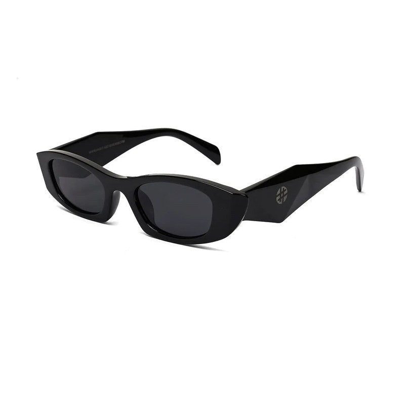 Avita Black Large Full Rim Cateye Sunglasses for Women — Hashtag Eyewears
