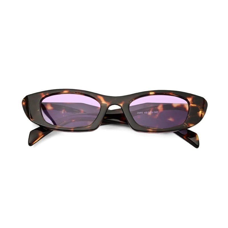 Avita Brown Texture Large Full Rim Cateye Sunglasses for Women — Hashtag Eyewears