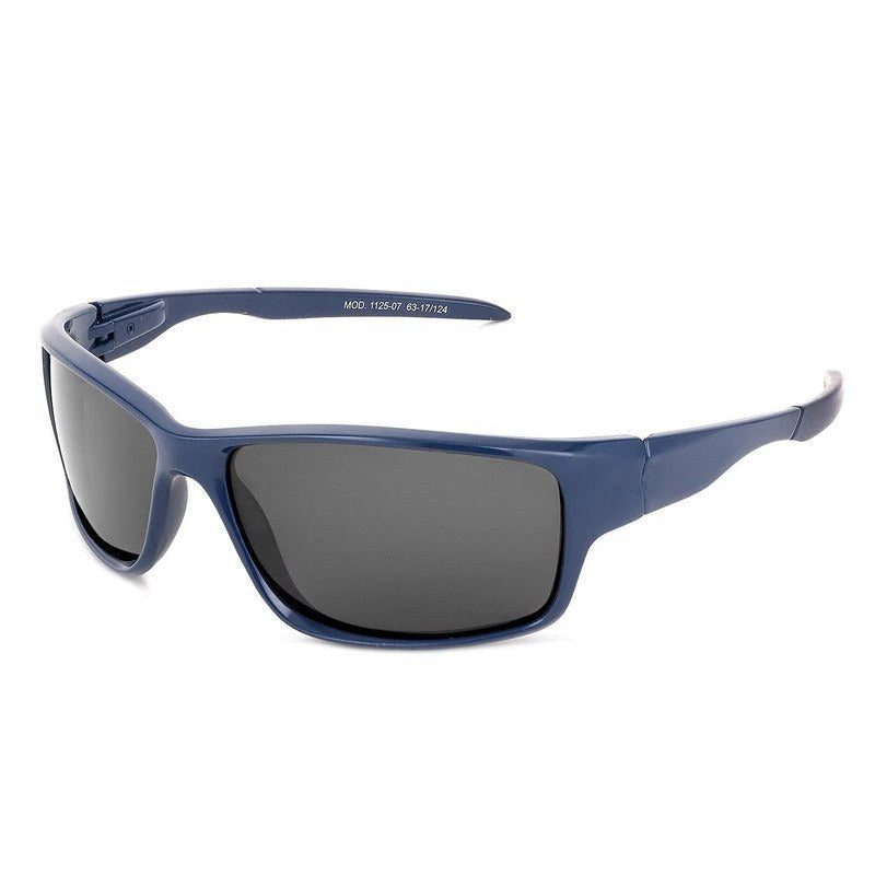 Blazara Navy Blue Medium Full Rim Sports Sunglasses for Men & Women — Hashtag Eyewears