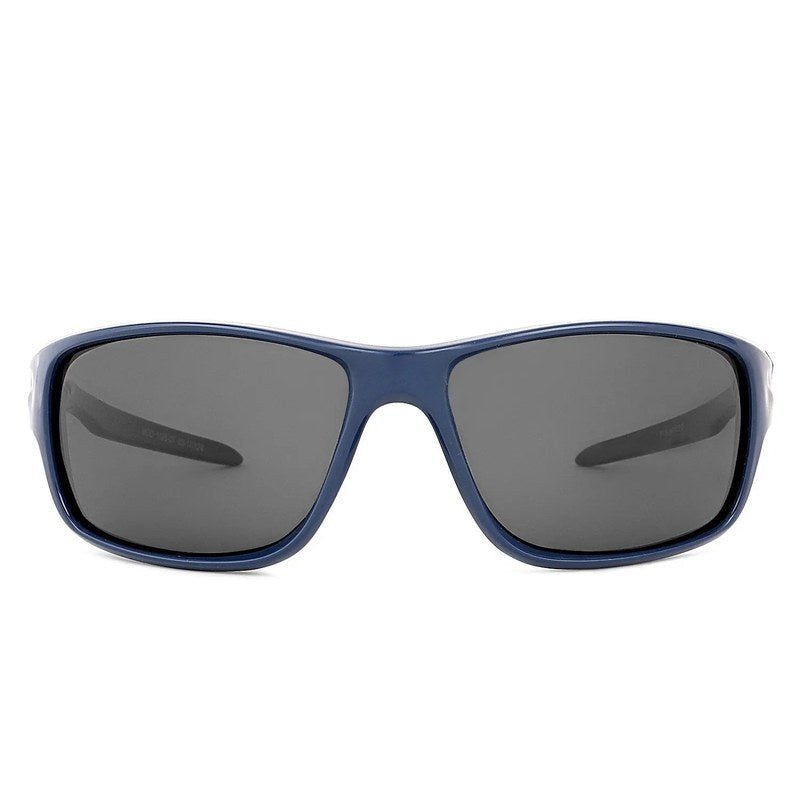 Blazara Navy Blue Medium Full Rim Sports Sunglasses for Men & Women — Hashtag Eyewears