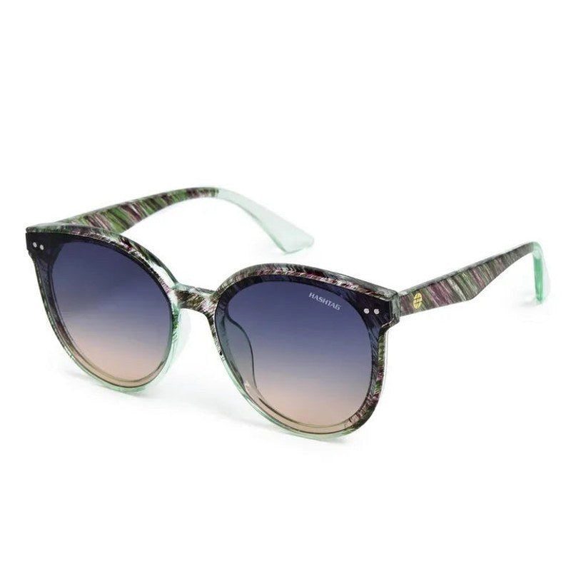 Brimstone Grey Medium Full Rim Oval Sunglasses for Men & Women — Hashtag Eyewears