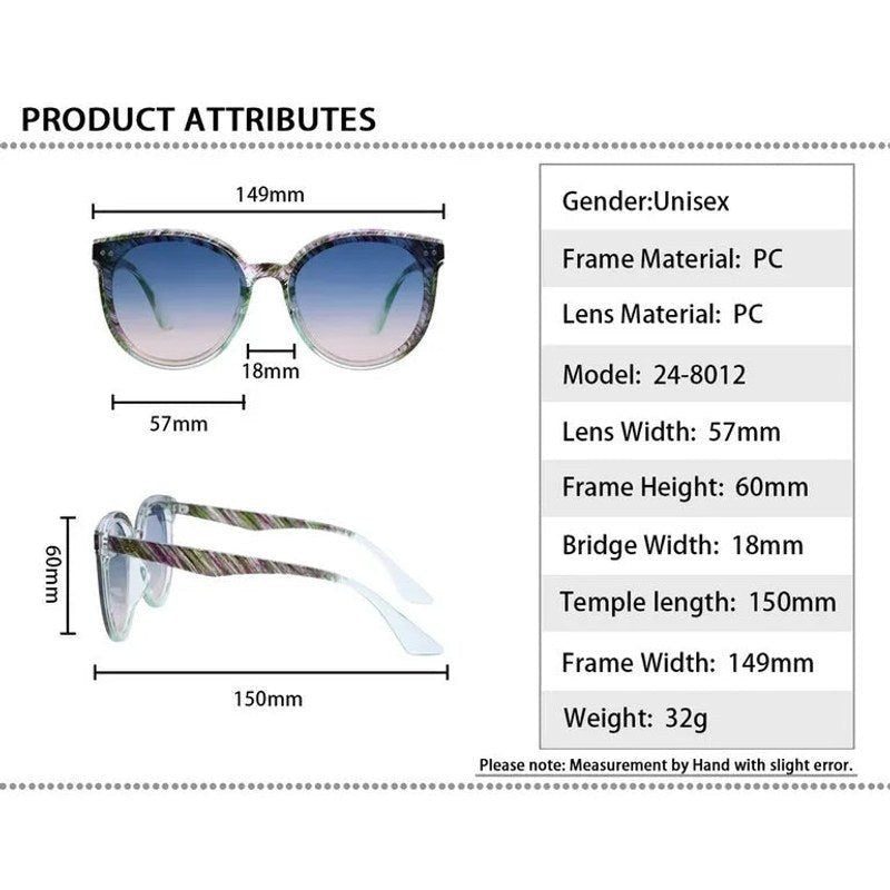 Brimstone Grey Medium Full Rim Oval Sunglasses for Men & Women — Hashtag Eyewears