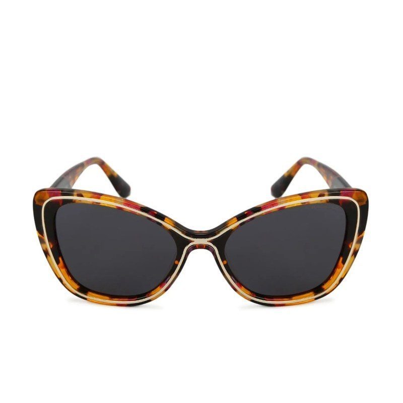 CATWIRE Flower-Gold Large Full Rim Cateye Sunglasses for Women — Hashtag Eyewears