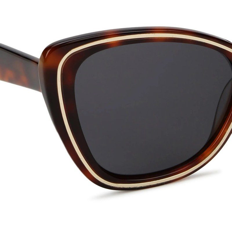 CATWIRE Tiger Brown-gold Large Full Rim Cateye Sunglasses for Women — Hashtag Eyewears