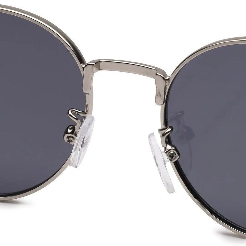 Chronis Grey Medium Full Rim Oval Sunglasses for Kids — Hashtag Eyewears