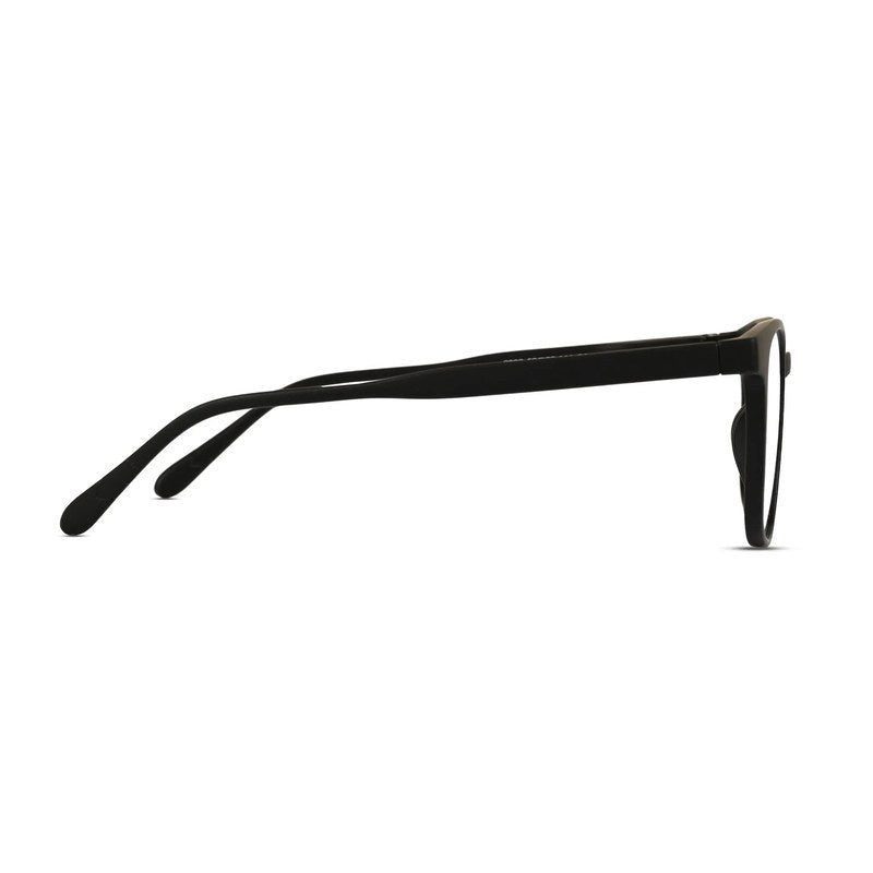 Clario Black Medium Full Rim RECTANGLE Computer Glasses for Men & Women — Hashtag Eyewears