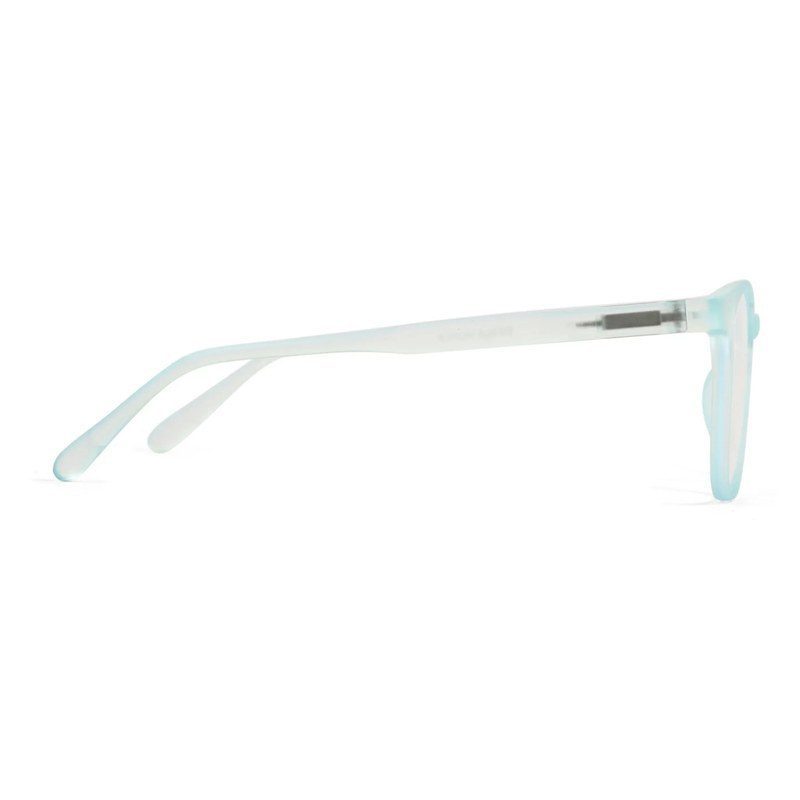 Clario Transparent Skyblue Medium Full Rim RECTANGLE Computer Glasses for Men & Women — Hashtag Eyewears