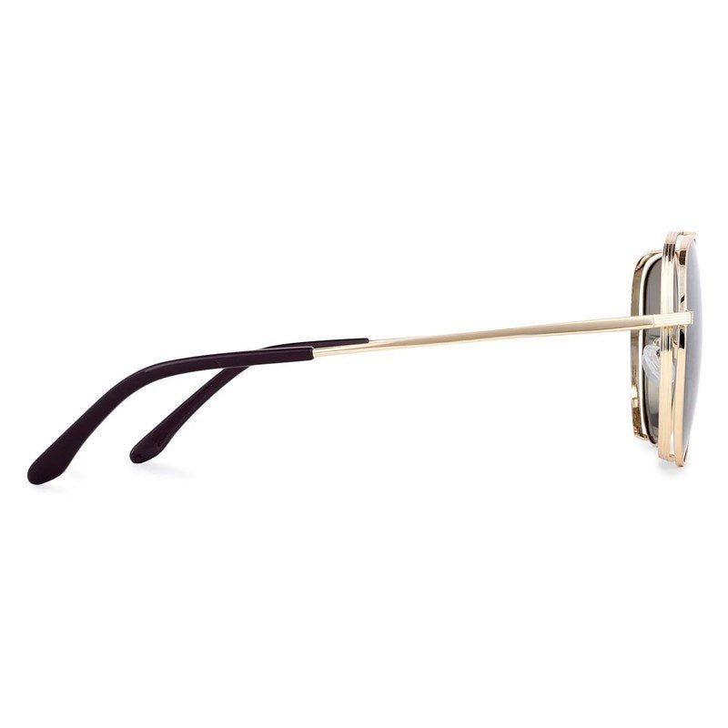 Crythra Grey Large Full Rim Aviator Sunglasses for Men — Hashtag Eyewears