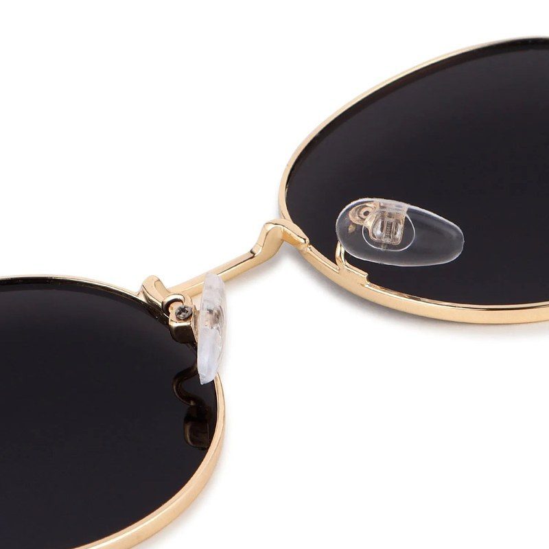 Dravyn Grey Medium Full Rim Round Sunglasses for Men & Women — Hashtag Eyewears