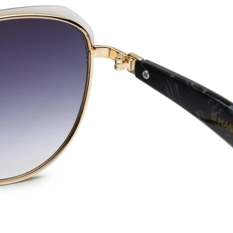 Eclipra Gradient Grey Large Full Rim Oval Sunglasses for Women — Hashtag Eyewears