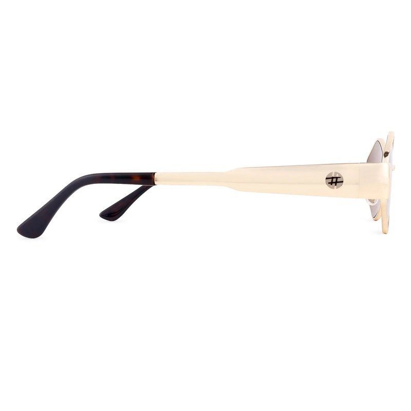 Ecliptor Brown Medium Full Rim Diamond Sunglasses for Women — Hashtag Eyewears