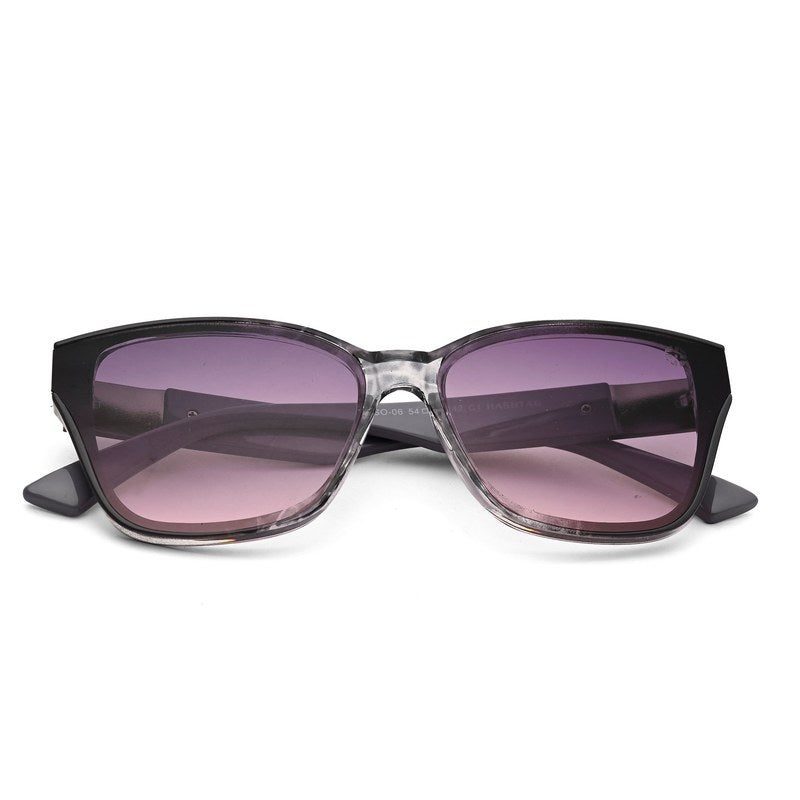 Elyra Grey Texture Medium Full Rim Cateye Sunglasses for Women — Hashtag Eyewears