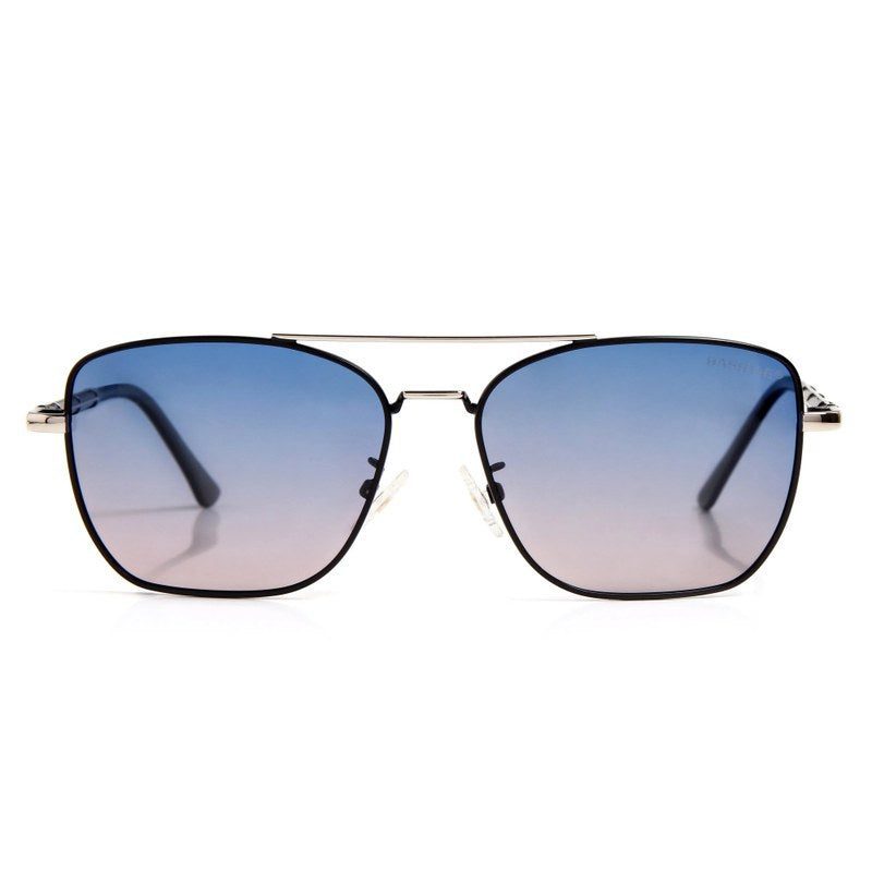 Enira Gradient Blue Pink Large Full Rim RECTANGLE Sunglasses for Men & Women — Hashtag Eyewears