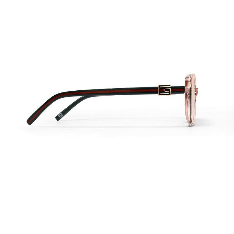 Evira Transparent Gradient Pink Large Full Rim Cateye Sunglasses for Women — Hashtag Eyewears