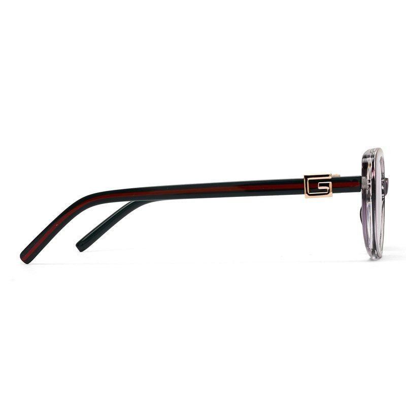 Evira Transparent Gradient Purple Large Full Rim Cateye Sunglasses for Women — Hashtag Eyewears