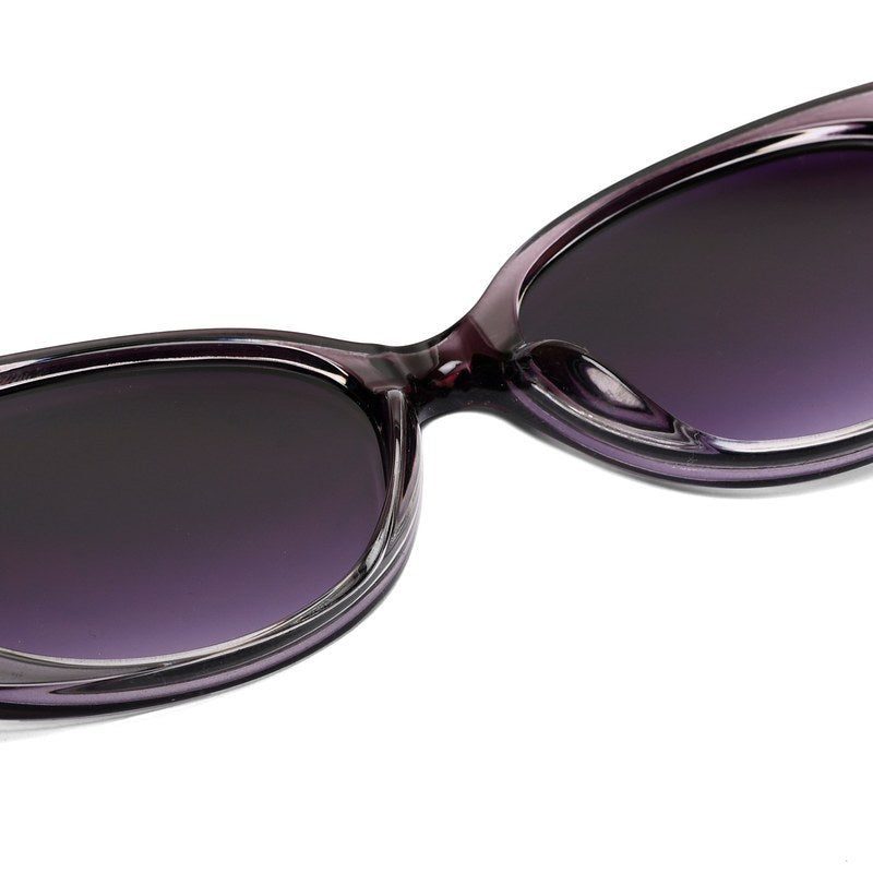 Evira Transparent Gradient Purple Large Full Rim Cateye Sunglasses for Women — Hashtag Eyewears