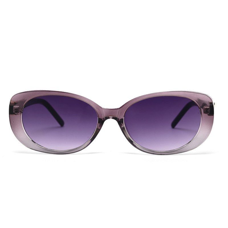 Evira Transparent Gradient Purple Large Full Rim Cateye Sunglasses for Women — Hashtag Eyewears