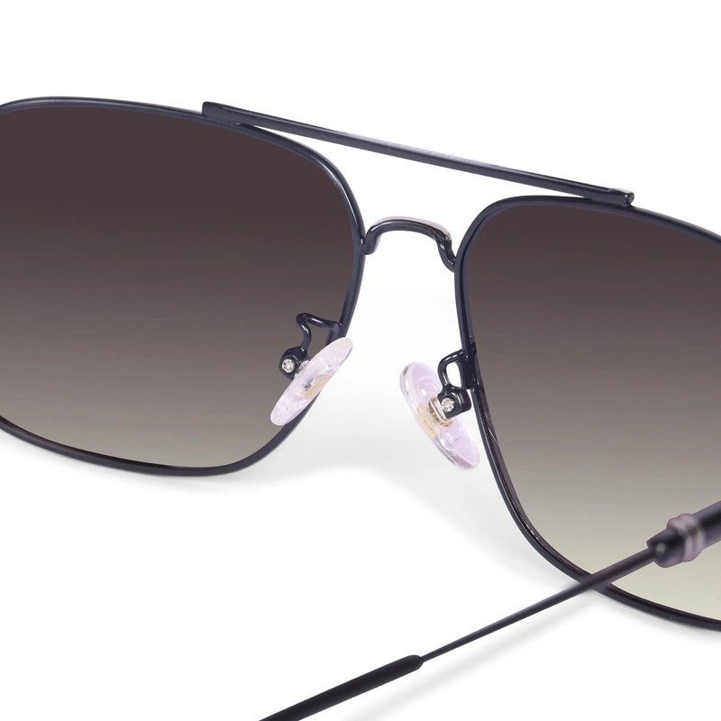 Unity Gradient Purple Brown Medium Full Rim Square Sunglasses for Men & Women — Hashtag Eyewears