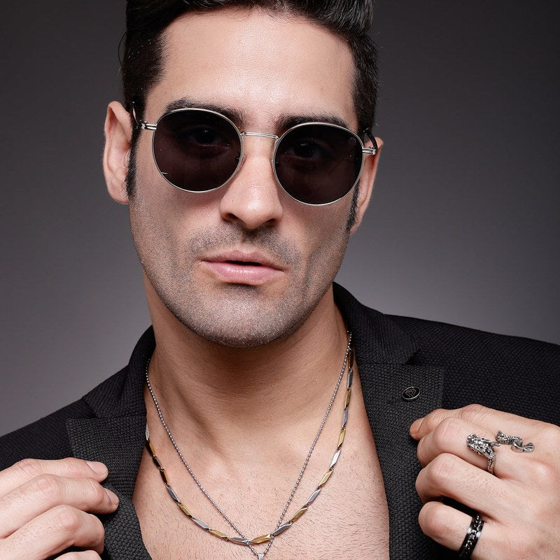 Grey designer sunglasses — Hashtag Eyewears