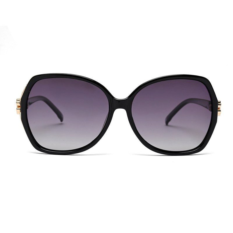 Fyra Black Large Full Rim Butterfly Sunglasses for Women — Hashtag Eyewears