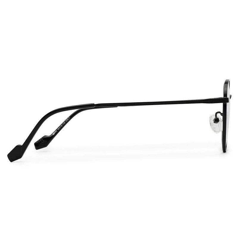 Galveris Black Small Full Rim Round Computer Glasses for Men & Women — Hashtag Eyewears