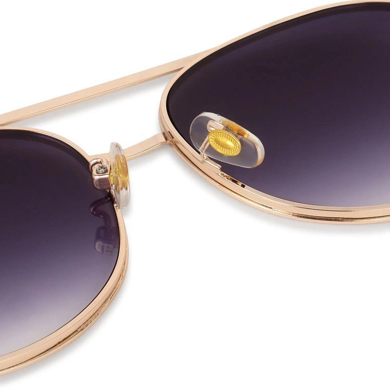 Glacior Gradient Purple Large Full Rim Oval Sunglasses for Women — Hashtag Eyewears