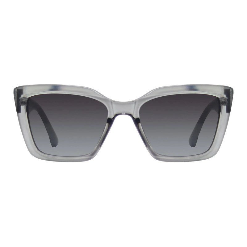 Gravon Grey Large Full Rim Wayfarer Sunglasses for Women — Hashtag Eyewears