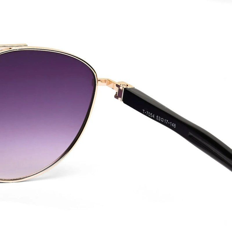 Gyron Gold Medium Full Rim Aviator Sunglasses for Men — Hashtag Eyewears