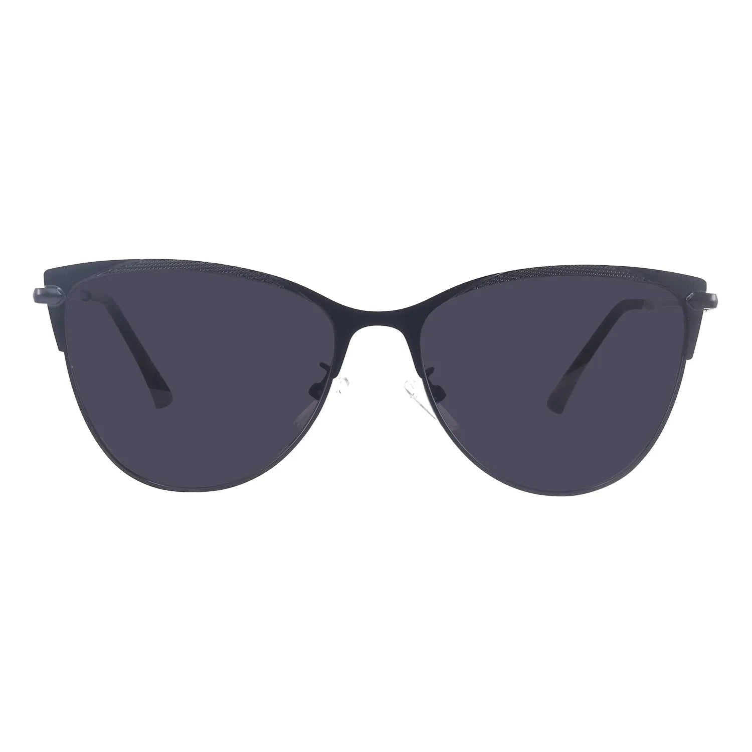 Hestara Black Medium Full Rim Cat eye Sunglasses for Women — Hashtag Eyewears