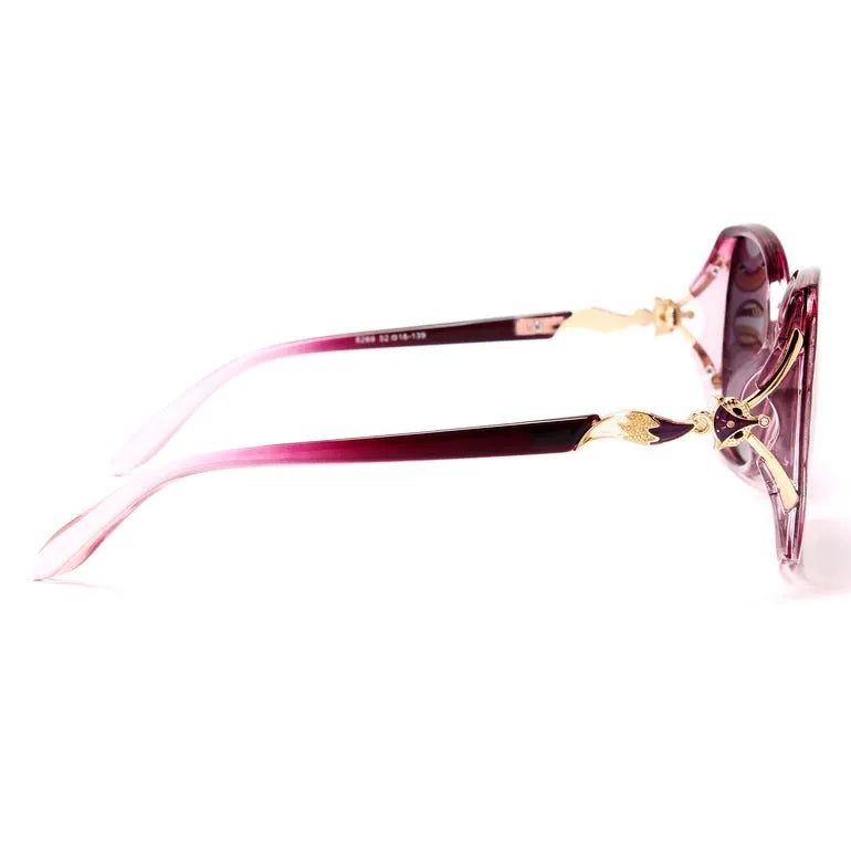 Hueless Gradient Purple Medium Full Rim Butterfly Sunglasses for Women — Hashtag Eyewears