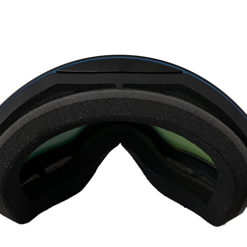 Ignite Black Large Full Rim Visor Sports Sunglasses for Men & Women — Hashtag Eyewears