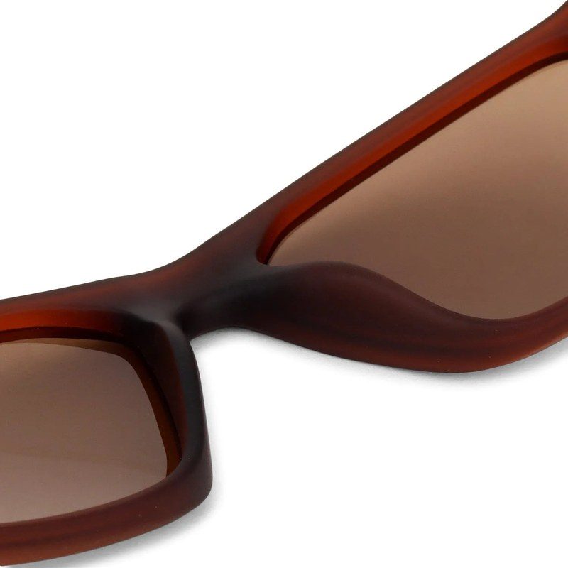 Ionium Brown Large Full Rim Rectangle Sports Sunglasses for Men — Hashtag Eyewears