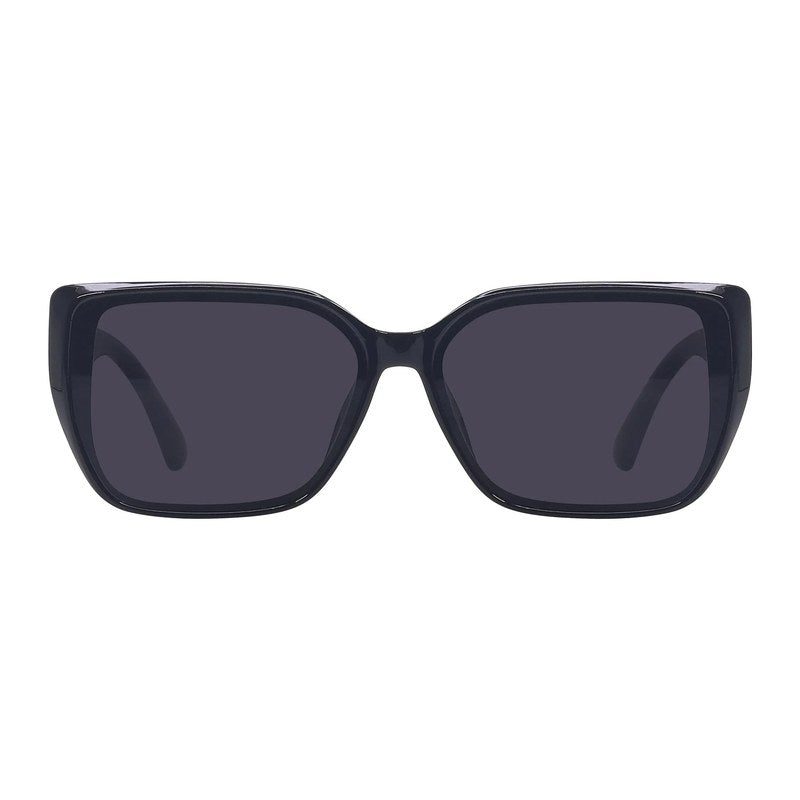 Jetra Black Medium Full Rim Wayfarer Sunglasses for Women — Hashtag Eyewears