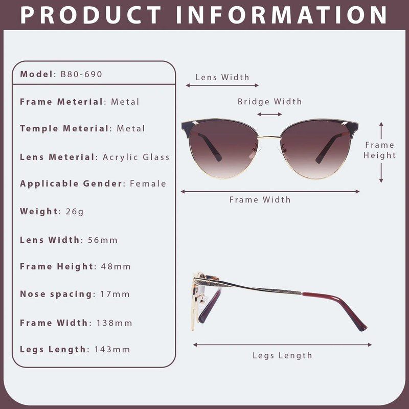 Kaelith Golden & Brown Medium Full Rim Round Sunglasses for Women — Hashtag Eyewears