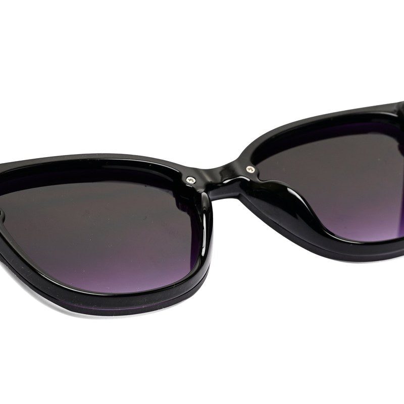Kalira Black Large Full Rim Cateye Sunglasses for Women — Hashtag Eyewears