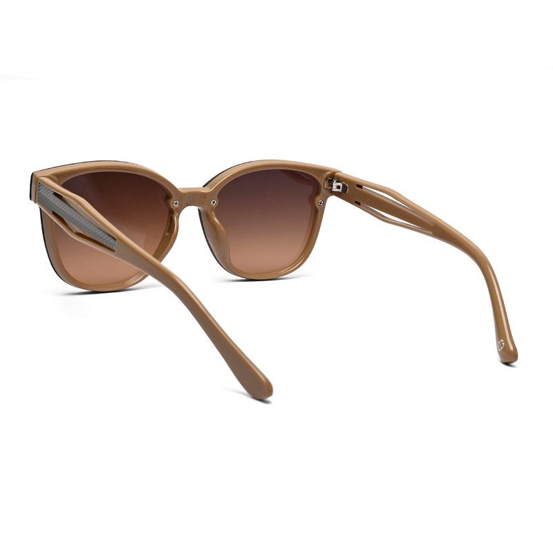 Kalira Brown Large Full Rim Cateye Sunglasses for Women — Hashtag Eyewears