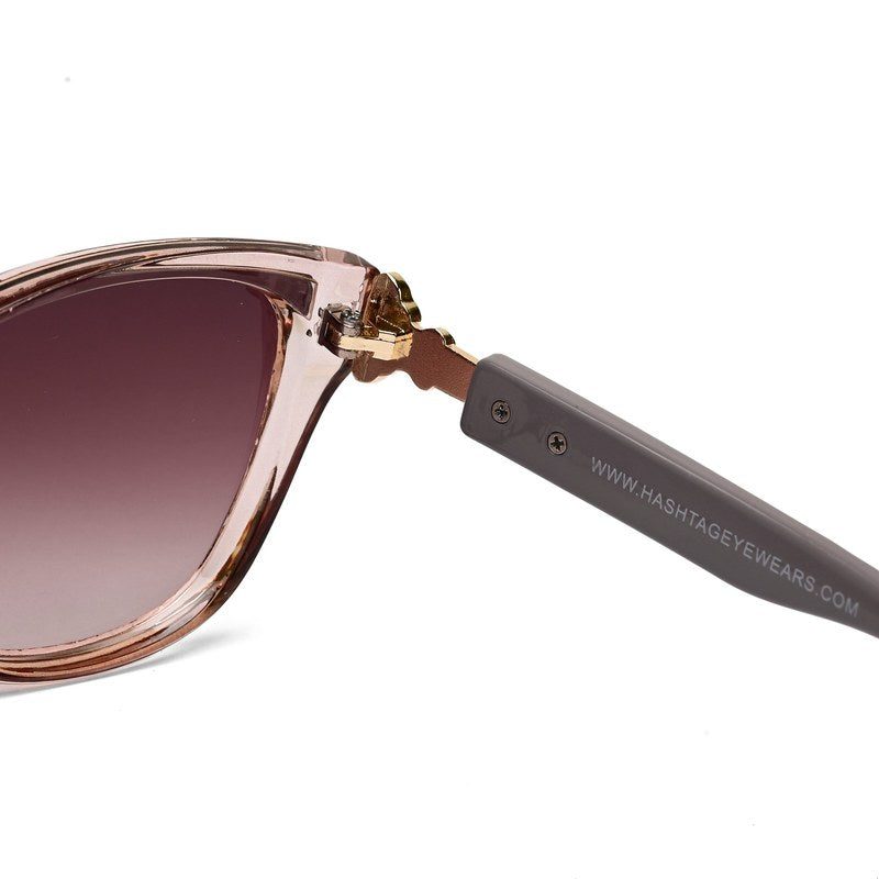 Karion Gradient Brown Medium Full Rim Cateye Sunglasses for Women — Hashtag Eyewears
