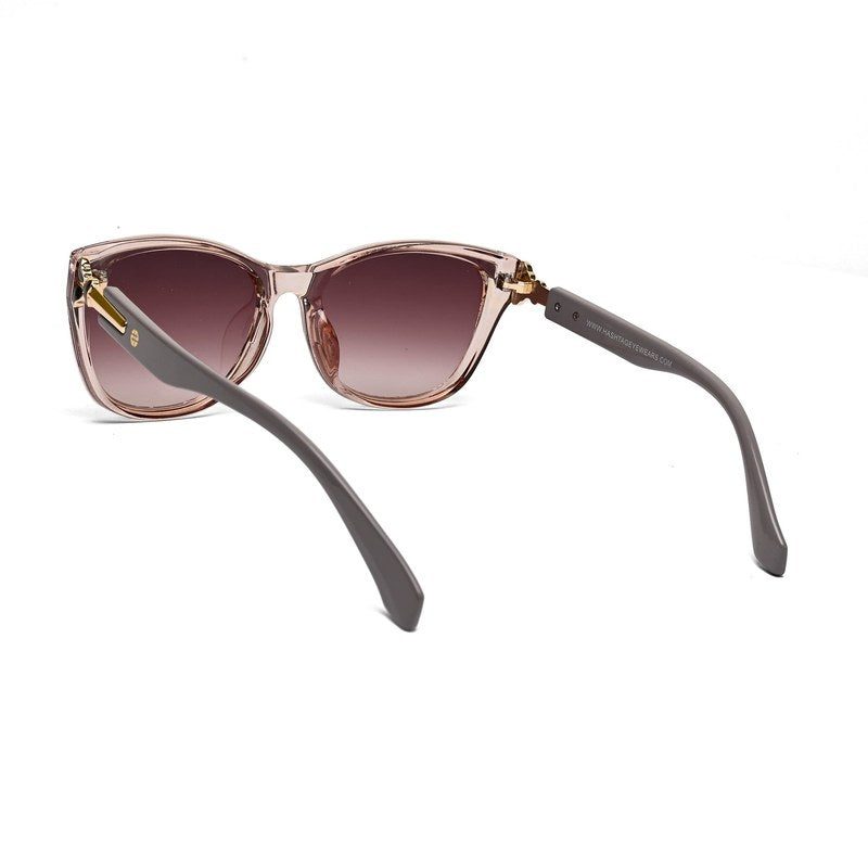 Karion Gradient Brown Medium Full Rim Cateye Sunglasses for Women — Hashtag Eyewears