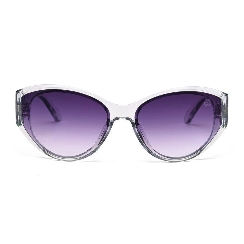 Kynor Gradient Purple Medium Full Rim Cateye Sunglasses for Women — Hashtag Eyewears