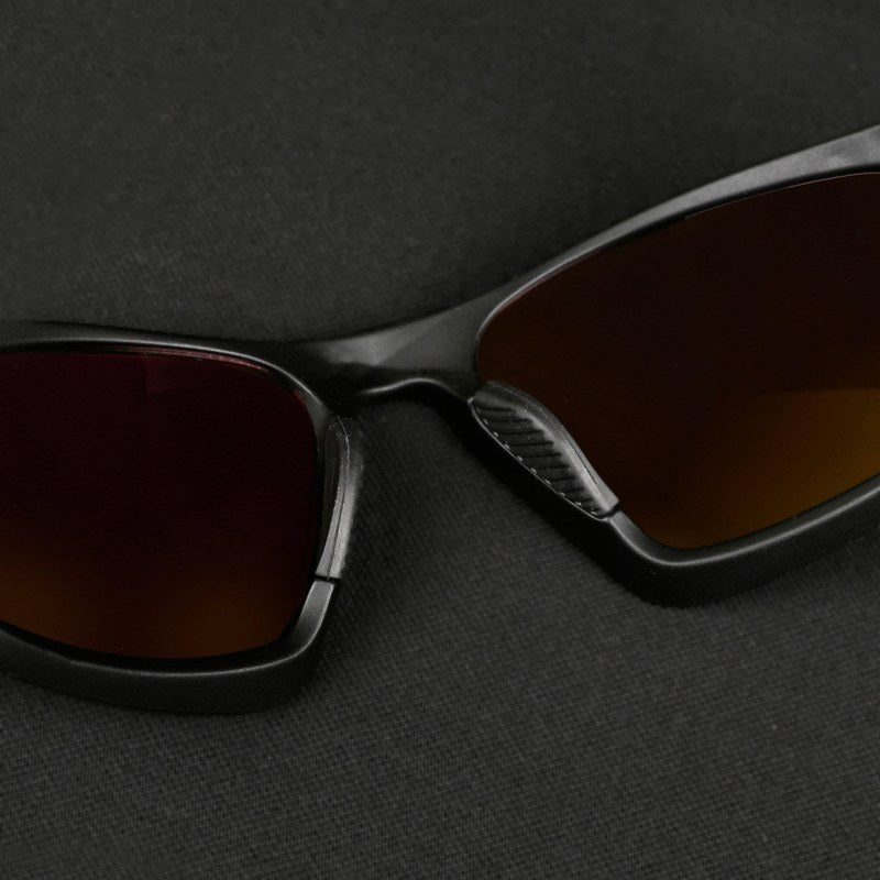 Lateralis Black Large Full Rim Wraparound Sports Sunglasses for Men & Women — Hashtag Eyewears