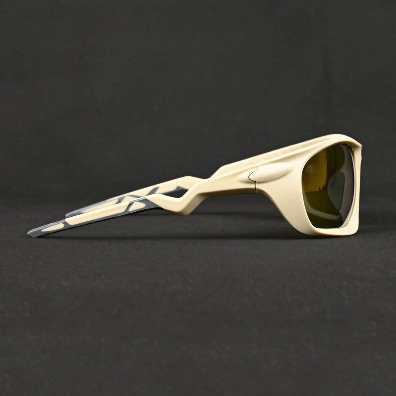 Lateralis Cream Large Full Rim Wraparound Sports Sunglasses for Men & Women — Hashtag Eyewears