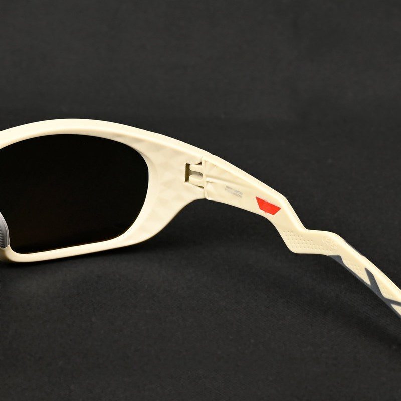 Lateralis Cream Large Full Rim Wraparound Sports Sunglasses for Men & Women — Hashtag Eyewears
